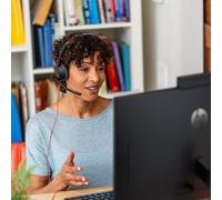 HPP Auricular Mono Poly Blackwire C5210, Auricular USB-C/A y 3,5 mm versátil para comunicación Clara y Comodidad