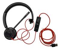 HP POLY Blackwire 3310 USB-A Auriculares con cable 20 - 20000 Hz Oficina/Cent...