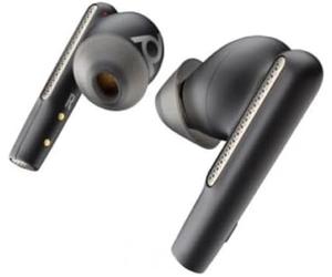 HP Poly - Buds de Repuesto para Voyager Free 60 Teams, Color Negro