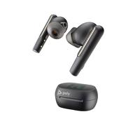 Poly Voyager Free 60+ UC Auriculares USB-C con estuche de carga táctil, negro