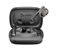 HP Poly - Intrauriculares Poly Voyager Free 60 UC color Negro Carbono +Adaptador USB-C BT700 +Estuche de carga básico