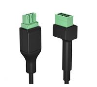 HP Poly Studio A2 Extensor de Cable Negro para Micrófono de Mesa Macho a Hembra Conector Phoenix 8M(26ft)