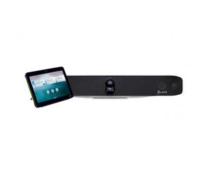 HP Poly Studio X70 Barra de Video Todo en Uno con Kit de Controlador TC10 Sin Cable de Alimentación GSA/TAA