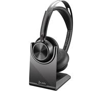 HP Poly Voyager Focus 2 Auricular supraaural Bluetooth Estéreo negro con cancelación de ruido para ordenador