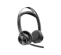 HP Poly Voyager Focus 2 UC Headset Bluetooth mit ANC, Ladestation & Teams-Zertifizierung (3J P+) (CB8R3AA#AC3)