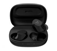 Poly Voyager Free 20 Auriculares negros + estuche de carga básico Auriculares intrauditivos True Wireless, Bluetooth, ANC, carga inalámbrica Qi, gris