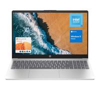 HP Portátil De 15,6" (Incluye 1 Año Microsoft 365), Pantalla HD, Procesador Intel Quad-Core N200, Wi-Fi 6, Cámara Web, Hdmi, Teclado Numérico, Windows 11 Home 16 GB De Ram | Ssd De 128 GB Plata