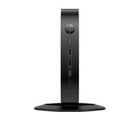 HP Pro t550 - Thin Client - USFF - 1 x Celeron J6412 / 2 GHz - RAM 8 GB - Flash 32 GB - eMMC - UHD Graphics - 1GbE ThinPro - Monitor: Ninguno - Teclado: alemán