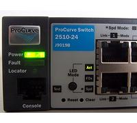 HP ProCurve Conmutador HP ProCurve 2510-24 - Switch de red (1 Gbit/s, 10/100/1000 Mbps, 100 Mb Latency Negro
