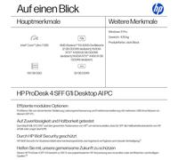 HP PRODESK 4 SFF G1I U7-265 Ordenador de Sobremesa