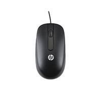 HP PS/2 Mouse - Ratón (PS/2, Óptico, Oficina, Negro, Ambidextro, Monótono)