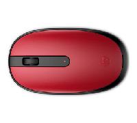 HP 240 1600 Dpi Bluetooth Rojo