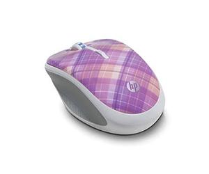 HP Ratón HP inalámbrico óptico móvil de 2,4 GHz (Preppy Pink) 2.4GHz Wireless Optical Mobile Mouse - Ratón, USB, Wireless, Óptico, 1250 DPI, Compaq Presario CQ56-100 Compaq Presario CQ60-400 Compaq Presario CQ61-300 HP Envy 13-1000, Windows XP/Vista/7