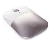 HP Z3700 - Ratón Inalámbrico (1200 PPP, 3 Botones y Rueda de Desplazamiento, Batería 16 Meses de Duración, Tecnología LED, USB y Windows), Color Blanco y Rosa