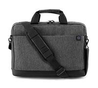 HP Renew Travel Bolsa para Portátil de 15,6 pulgadas - (Interior Acolchado, Fabricada con Materiales Reciclados, Bolsillos Internos y Externos, Correas Ajustables, Tela Resistente al Agua), Color Gris