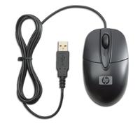 Hp rh304aa - ratón (usb, Óptico, oficina, negro, ambidextro, 310g)