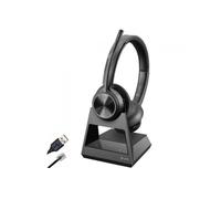 Poly Savi 7320 Auricular DECT estéreo de oficina para Microsoft Teams