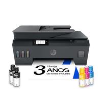 HP Smart Tank Plus 570 5HX14A- Impresora A4 Multifunción con Deposito de Tinta Recargable, Impresión a Color, Escaner, Copiadora, Wi-Fi, Smart App, Negro