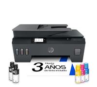 HP Smart Tank Plus 655 Y0F74A - Impresora A4 Multifunción con Deposito de Tinta Recargable, Impresión a Color, Escaner, Copiadora, Fax, Wi-Fi, Smart App, Negro