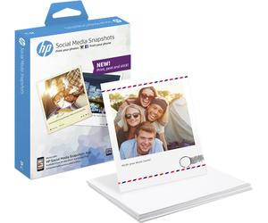 HP Social Media Snapshots Papel Blanco Original W2G60A