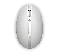 HP Spectre 700 - Ratón Recargable (1200 PPP, Conectividad con 4 Dispositivos, Batería hasta 11 Semanas de Duración, USB/Bluetooth, Windows 7 o Posterior, Mac OS x 10.10 o posterior), Color Plata
