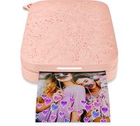 HP Sprocket 200 - Impresora fotográfica portátil (tecnología de impresión Zink, Bluetooth, fotos 5 x 7.6 cm), blush