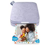 HP Sprocket 2x3 (5,1 x 7,5 cm) Impresora fotográfica instantánea para Smartphones, Impresora móvil portátil a Color e inalámbrica, Fotos Zink con Reverso Adhesivo, Color Púrpura.