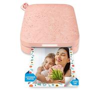 HP Sprocket 2x3" Impresora de fotos instantánea para smartphone - Portátil, inalámbrica en color - Fotos Zink adhesivas - Compatible con iOS y Android vía Bluetooth con app divertida - Rosa