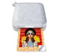 HP Sprocket 2x3" Impresora de fotos instantánea para smartphone - Portátil, inalámbrica en color - Fotos Zink adhesivas - Compatible con iOS y Android vía Bluetooth con app divertida - Luna Perla