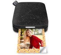HP Sprocket 2x3" Impresora de fotos instantánea para smartphone - Portátil, inalámbrica en color - Fotos Zink adhesivas - Compatible con iOS y Android vía Bluetooth con app divertida - Negro