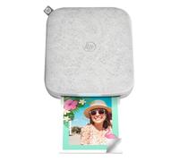 HP Sprocket 3x4 (8,9 x 10,8 cm) Impresora fotográfica portátil: Imprime Fotos al Instante y CREA álbumes de Recortes con Papel Zink Adhesivo. Ideal para el hogar o para Llevar a Todas Partes, Blanco.