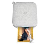 HP Sprocket 3x4 (8,9 x 10,8 cm) Impresora fotográfica portátil: Imprime Fotos al Instante y CREA álbumes de Recortes con Papel Zink Adhesivo. Ideal para el hogar o para Llevar a Todas Partes, Blanco.