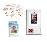 HP Sprocket Cabina fotográfica Impresora instantánea de Color (Blanca) + Papel Zink (100 Hojas) + Accesorios para Photo Booth de Bridal Shower (23)