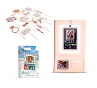 HP Sprocket Cabina fotográfica Impresora instantánea de Color (Rosa) + Papel Zink (100 Hojas) + Accesorios para Photo Booth de Bridal Shower (23)
