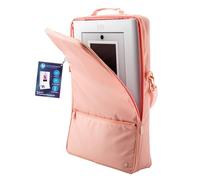 HP Sprocket Photobooth Funda de Transporte (Rosa) - Funda Acolchada con Correa Desmontable y Bolsillo Frontal con Cremallera, Compatible con HP Sprocket Photobooth