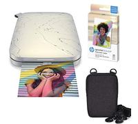 HP Sprocket Select Impresora fotográfica instantánea portátil de 2,3 x 3,4 Pulgadas (Blanco) Paquete de Viaje