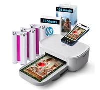 HP Sprocket Studio Plus 4x6 Impresora Instantánea - 118 Hojas y Cartucho, Inalámbrica, Wi-Fi