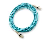 HP Storage B-series Switch Cable 2m Multi-mode OM3 50/125um LC/LC 8Gb FC and 10GbE Laser-enhanced Cable 1 Pk - Cable de red (2m, Macho/Macho, Azul)