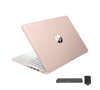 HP Stream - Laptop HD BrightView de 14 pulgadas, Intel Celeron N4120, 8 GB de RAM, 256 GB de almacenamiento (tarjeta USB de 128 GB Emmc+ 128 GB), gráficos Intel UHD, cámara web de 720p, Wi-Fi, 1 año