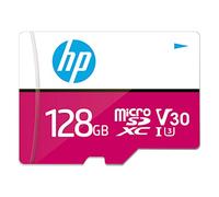 HP Tarjeta de Memoria microSDXC 128GB, U3, V30 para vídeo 4K, con Adaptador SD