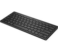 HP Teclado Bluetooth - QWERTZ - Multi-Dispositivo - Blanco Negro - Teclado Inalámbrico - Compacto