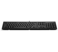 HP HP 125 teclado con cable Teclado con cable de tamaño compacto con soporte ajustable y fácil limpieza