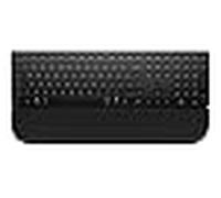 HP 580K Teclado Inalámbrico Multidispositivo con Reposamanos Magnético (Bluetooth, 2,4 GHz, 22 Teclas Programables, Tecla Copilot, hasta 36 Meses de Batería, Unifying Dongle) QWERTY Español, Negro