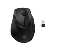 HP Tilt 720M - Ratón inalámbrico ergonómico (Inclinación semivertical 21°, Bluetooth y USB Type-A, Rueda inclinable Vertical/Horizontal, Carga rápida, Windows, macOS, ChromeOS, iPadOS, Android) Negro