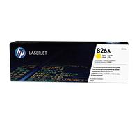 HP 826A CF312A Amarillo, Cartucho Tóner Original, de 31.500 páginas, para impresoras HP Color LaserJet Enterprise M855dn, M855dn, M855x+ y M855xh