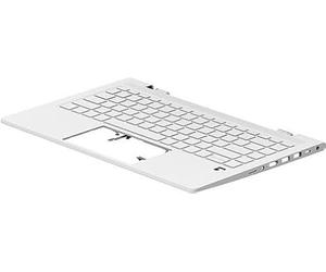 HP Top Cover W/KBD CP BL SR GR M23769-041, Keyboard, German, 857307 (M23769-041, Keyboard, German, Keyboard Backlit