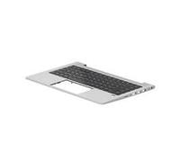 HP Top Cover W/Keyboard BL INTL, W127015567