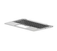 HP Top Cover W/Keyboard CP BL PVCY GR, W126551466 (PVCY GR)