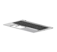 HP Top Cover W/Keyboard CP+PS BL BEL M35816-A41, Keyboard, W126174604 (BEL M35816-A41, Keyboard, Belgian, Keyboard Backlit