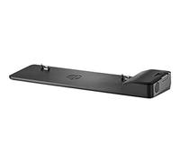 HP UltraSlim Docking Station - Base de conexión para ordenador portátil HP (RJ-45, VGA, USB), negro